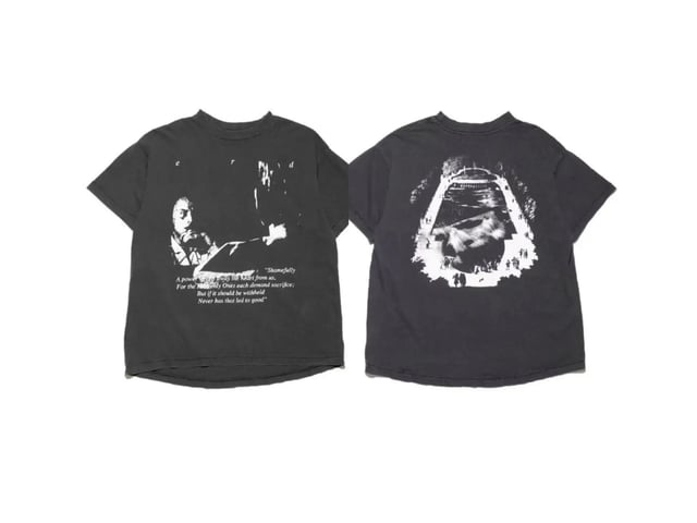 ERD Washed Tee Black