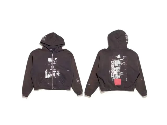 ERD Washed Zip Hoodie