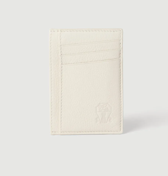 BC Leather Wallet White