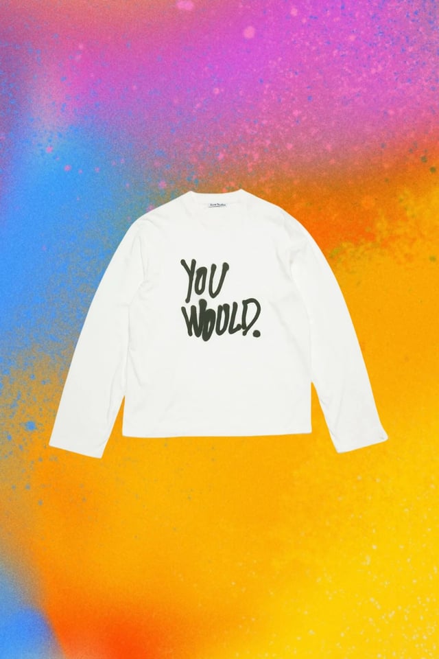 ACN Long Sleeve Sweatshirt White