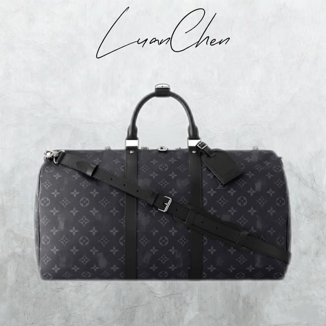 LV Keepall Travel Bag Black