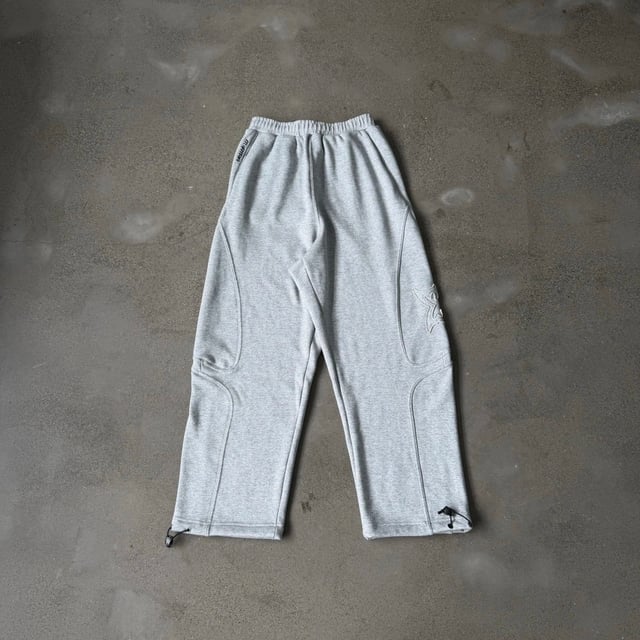 Mertra Gray Split Leg Sweatpants