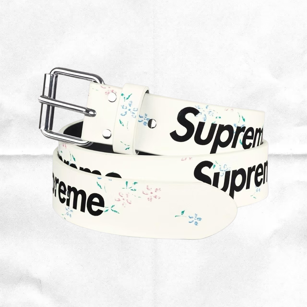 SUP Leather Belt Black
