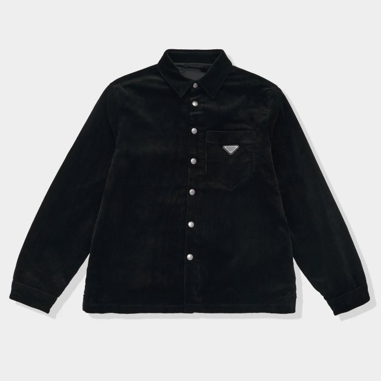 PD Black Corduroy Shirt