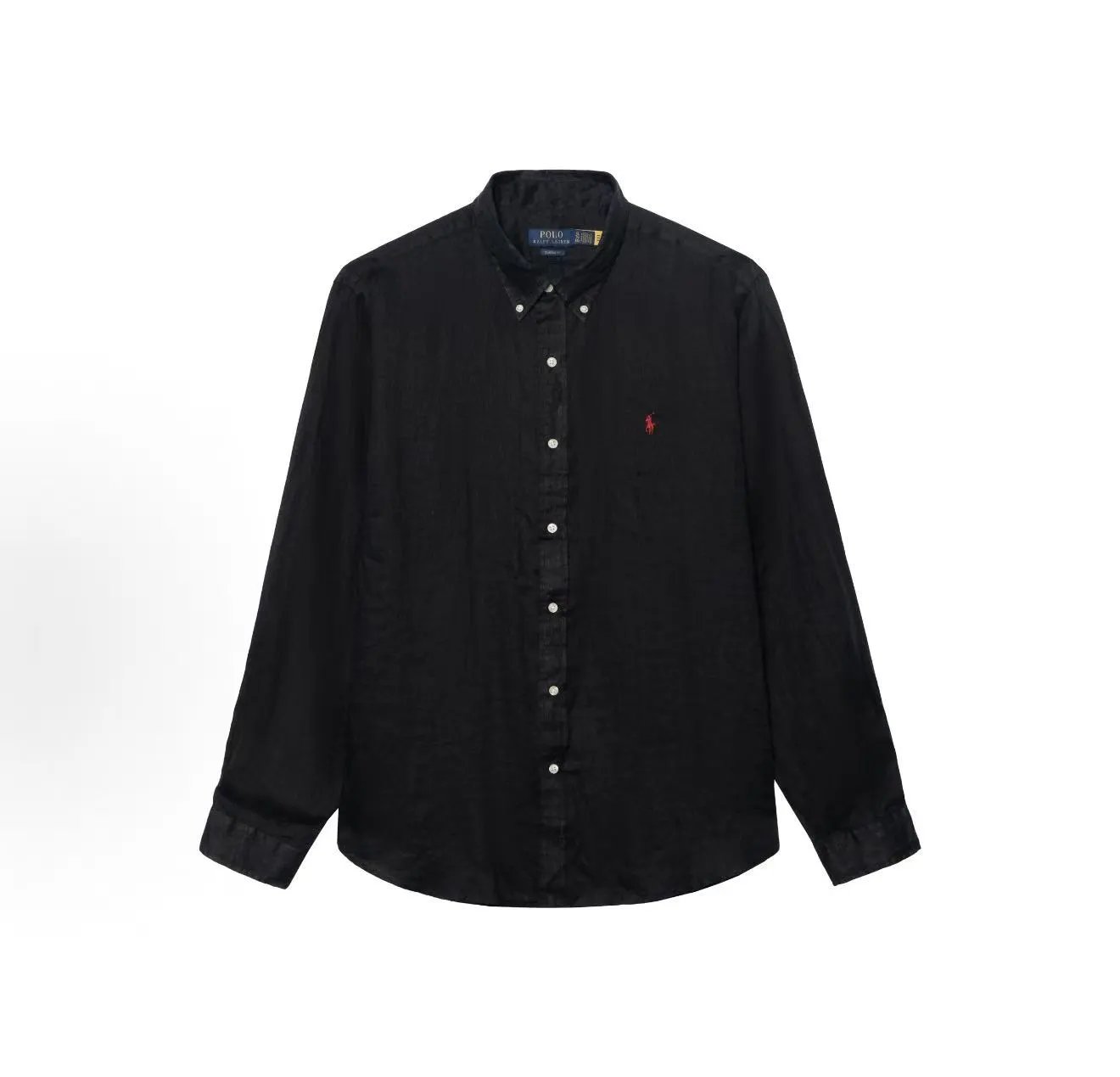 RL Black Linen Shirt