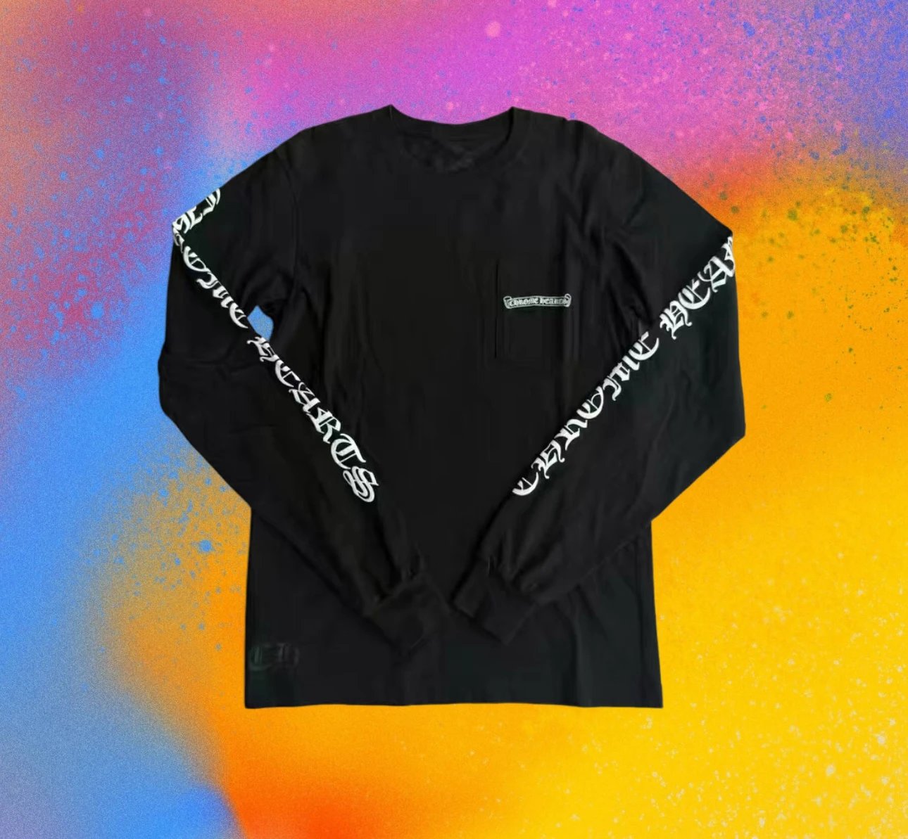 CH Cotton Long Sleeve Black