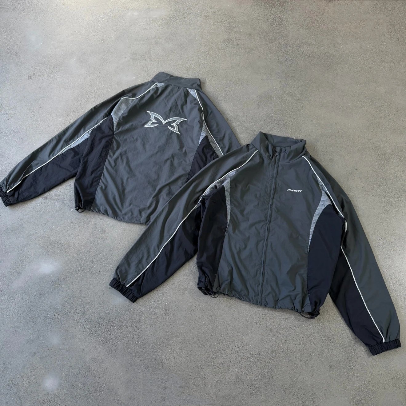 Mertr Gray Patchwork Jacket